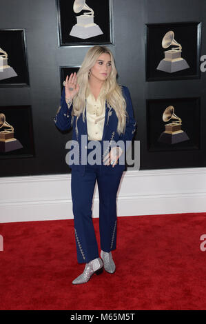 60Th Annual GRAMMY Awards tenue au Madison Square Garden comprend : Kesha Où : New York, New York, United States Quand : 28 Jan 2018 Crédit : Ivan Nikolov/WENN.com Banque D'Images