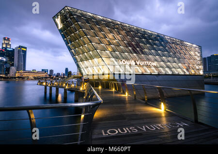 Louis Vuitton Island Maison, c'est première maison de l'Asie du Sud-Est concept store. La première maison, concept store pour ouvrir en Asie du sud-est. Banque D'Images