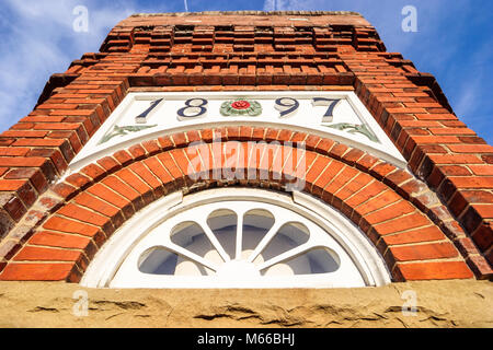 Lewisburg Virginie occidentale, Appalachian Appalachia Allegheny Mountains, Washington Street, Old Lewisburg Bank Elks bâtiment, construit en 1897, les visiteurs voyagent trave Banque D'Images