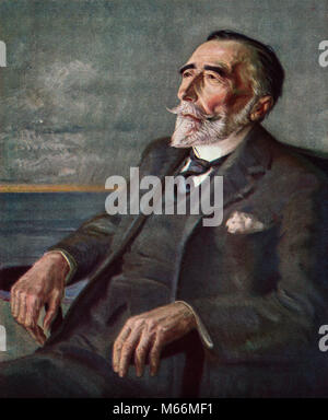 1920 PERSONNES ÂGÉES PORTRAIT JOSEPH CONRAD ÉCRIVAIN ANGLAIS ÉCRIVAIN AUTEUR DE DEMI-TEINTES COULEUR - kh13300 CPC001 HARS, l'origine ethnique caucasienne CONRAD JOSEPH CONRAD ROMANCIER OLD FASHIONED PERSONNES Banque D'Images