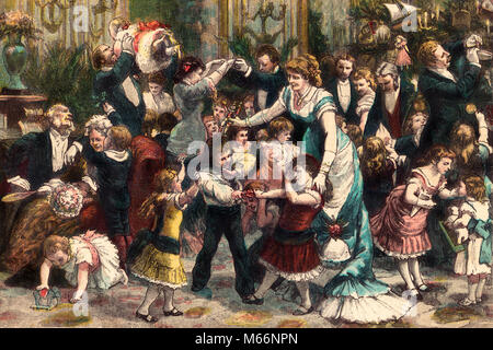 Années 1800 1880 1881 NOËL À LA MAISON PAR G. DURAND DE GRANDES FÊTES FAMILIALES PARTIE HOMMES FEMMES ENFANTS 2 COMBATS DE JOUETS - KX13197 CPC001 NOSTALGIE HARS 1800 TOGETHERNESS WOMAN 1-2 ans 10-12 ans 3-4 ans 7-9 ans 5-6 ans STYLES HISTORIQUES BONHEUR EXCITATION PARTIES FASHIONS 1880 GRAND GROUPE DE PERSONNES de 6 à 12 mois MID-ADULT MID-ADULT MAN MID-ADULT WOMAN 1881 ENTERTAINIG G. Durand à l'ANCIENNE FÊTE DE FÊTE Banque D'Images