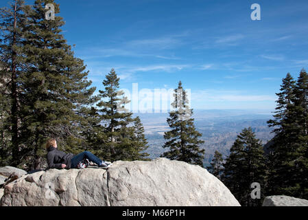 Téléphérique, Mt. San Jacinto, California Banque D'Images