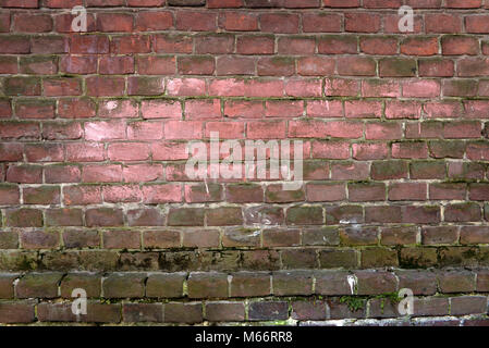 Mur de brique ancienne, l'arrière-plan , texture Banque D'Images