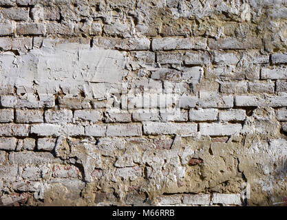 Mur de brique ancienne, l'arrière-plan , texture Banque D'Images