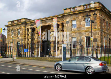 L'ancienne prison victorienne sur la route Crumlin à Belfast en Irlande du Nord maintenant une attraction touristique populaire et le centre d'accueil, Banque D'Images