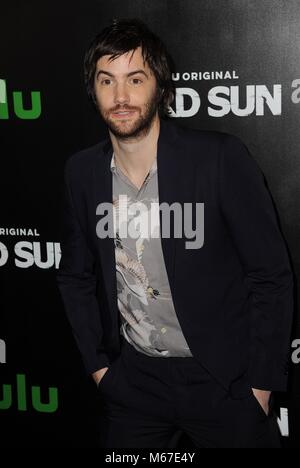 Jim Sturgess aux arrivées des séries Sun Premiere, stade 14 Regal Union Square, New York, NY 28 février 2018. Photo par : Kristin Callahan/Everett Collection Banque D'Images