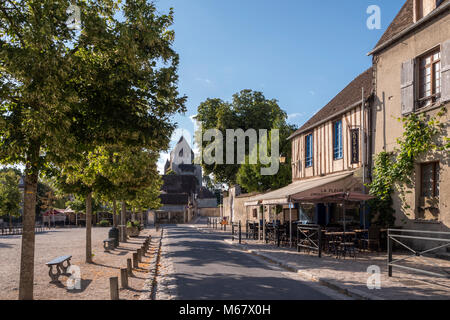 Place du Châtel Tour Cesar Provins Seine-et-Marne Ile-de-France France Banque D'Images