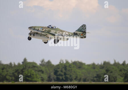 Allemagne, Berlin Schoenefeld, le 3 juin. 2016. ; # Messerschmitt Me 262 au cours de l'ILA à Berlin Schoenefeld Banque D'Images