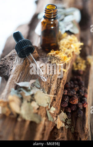 Remèdes naturels. Banque D'Images