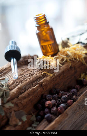 Remèdes naturels. Banque D'Images