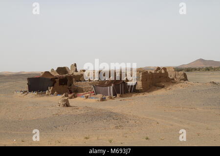 Logement Dessert Sahara Banque D'Images