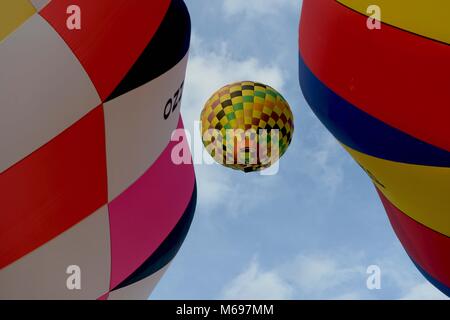 Balloon Fiesta 2017 New York, North Yorkshire, UK. Banque D'Images