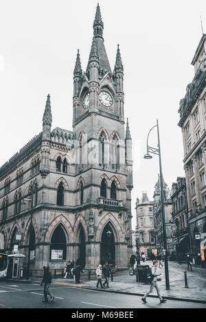 Le Wool Exchange Building, Bradford, West Yorkshire, Angleterre Banque D'Images