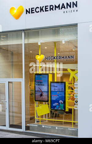 Neckermann Reizen travel shop / agence de voyage en Belgique Banque D'Images