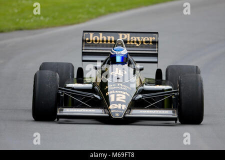 Black John Player Special Lotus F1 voiture, Shelsley Walsh Hill Climb, 2009 Banque D'Images