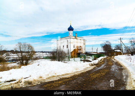 L'Annonciation dans l'église de la ville de Perm, Russie Banque D'Images