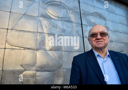 Prague, République tchèque. 06Th Mar, 2018. L'ancien cosmonaute Vladimir Remek pose au cours de l'entrevue pour l'agence de presse tchèque à Prague, en République tchèque, le 1 mars 2018. Photo : CTK Vit Simanek/Photo/Alamy Live News Banque D'Images