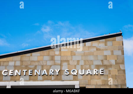 Centenary Square, Bradford, Banque D'Images