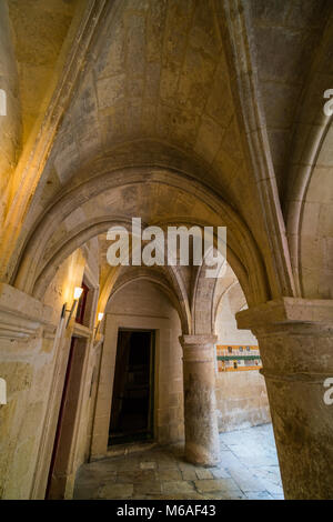 Intérieur de l'inquisitor's palace, de Malte, de l'Europe. Banque D'Images