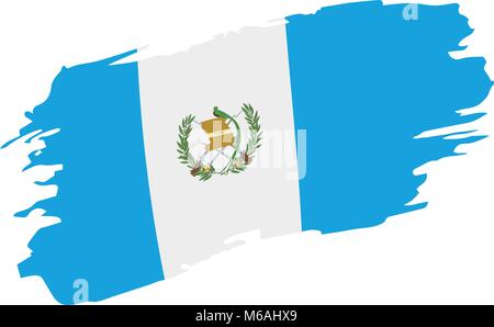 Guatemala drapeau, vector illustration Illustration de Vecteur