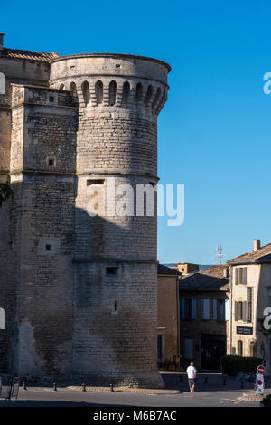 Le Château de Gordes Apt Vaucluse Provence-Alpes-Côte d'Azur France Banque D'Images