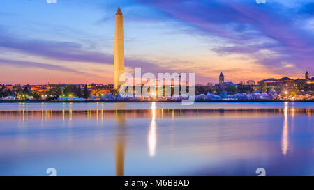 Washington DC, USA dans la saison du printemps. Banque D'Images