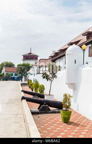 Sunda Kalepa forteresse maritime avec l'île de Java, Jakarta musée JE Banque D'Images