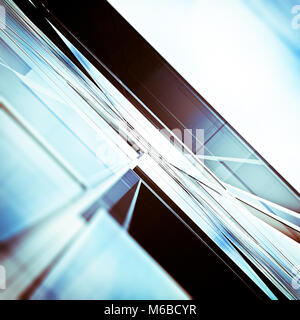 Rendu 3D construction abstraite Banque D'Images