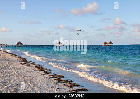 Plus belle plage de Cuba, Jardines del Rey Banque D'Images