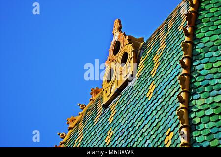 Musée d'arts appliqués, Budapest, Hongrie Banque D'Images