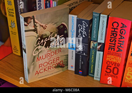 "Le meurtre de Roger Ackroyd". Livre d'un crime par le célèbre auteur Agatha Christie et souvent dit d'être l'une de ses meilleures œuvres. Banque D'Images