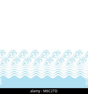 Abstract Blue Transparent texture wave (vecteur bacground) Illustration de Vecteur