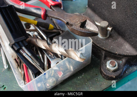 La boîte à outils Banque D'Images
