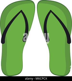 Caricatures des tongs Illustration de Vecteur