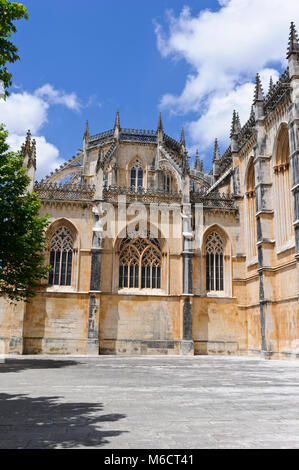 Monastère Santa Maria da Vitoria, UNESCO World Heritage Site, Batalha, Portugal Banque D'Images