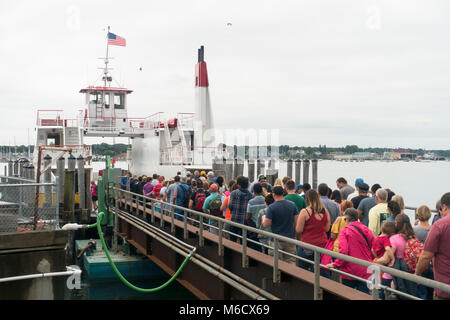 Portland Maine Ferry Banque D'Images