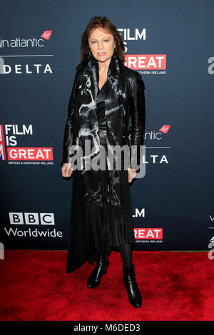 LA, Californie. 2 mars 2018. Jacqueline Bisset participant à la 'grande' est Film film britannique de la réception en l'honneur des personnes proposées par le 90th Annual Academy Awards à la résidence britannique le 2 mars 2018 à Los Angeles, Californie. Banque D'Images