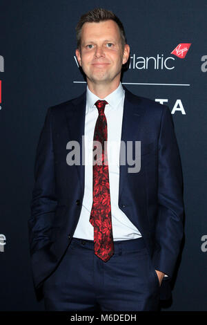 LA, Californie. 2 mars 2018. Slater Julian participant à la 'grande' est Film film britannique de la réception en l'honneur des personnes proposées par le 90th Annual Academy Awards à la résidence britannique le 2 mars 2018 à Los Angeles, Californie. Banque D'Images