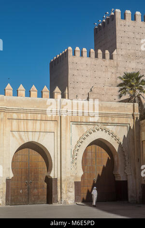 Bab dekkakin. Fès El Jedid, Maroc Banque D'Images