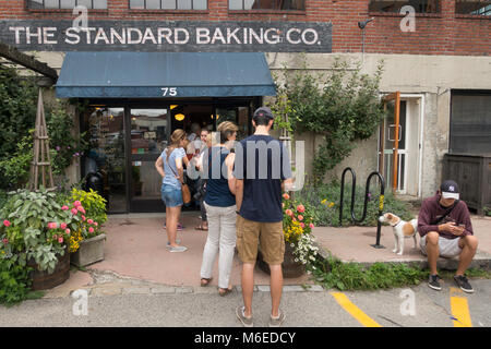 Baking Company Standard Portland Maine Banque D'Images