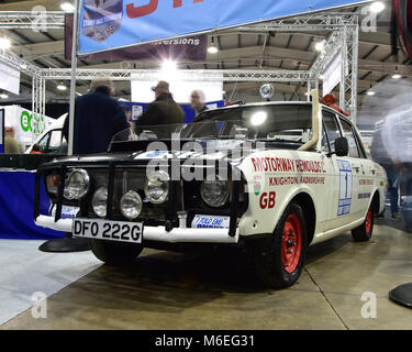 Ford Cortina GT Mk2, la Race Retro, Dimanche 25 Février, 2018, 2018, voitures, voitures classiques, voitures historiques, Motorsport, la nostalgie, la Race Retro, course, rallye Banque D'Images