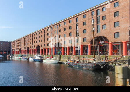 Le Tate Museum, Albert Dock, Liverpool, Merseyside, England, UK, Royaume-Uni Banque D'Images