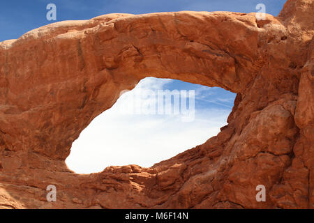 Parc National Arches dans Moab, Utah Banque D'Images