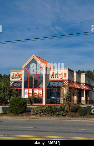 Arby's Restaurant Fast Food aux USA. Banque D'Images