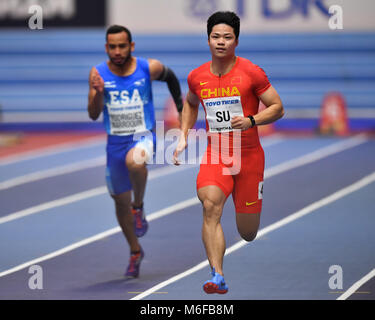 Birmingham, UK. Le 3 mars 2018. Championnats du monde en salle à Birmingham Arena le Samedi, 03 mars 2018. BIRMINGHAM ENGLAND. Credit : Taka Wu/Alamy Live News Banque D'Images