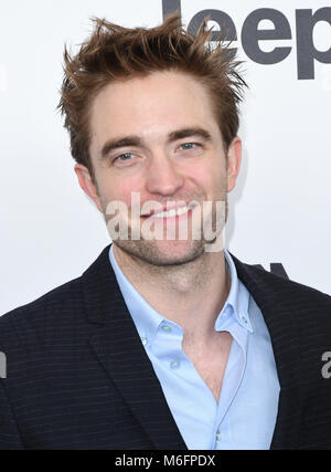 Santa Monica, CA, USA. 3e Mar, 2018. Robert Pattison. 2018 Film Independent Spirit Awards -arrivants, tenue à la jetée de Santa Monica. Crédit photo : Birdie Thompson/AdMedia Crédit : Birdie Thompson/AdMedia/ZUMA/Alamy Fil Live News Banque D'Images