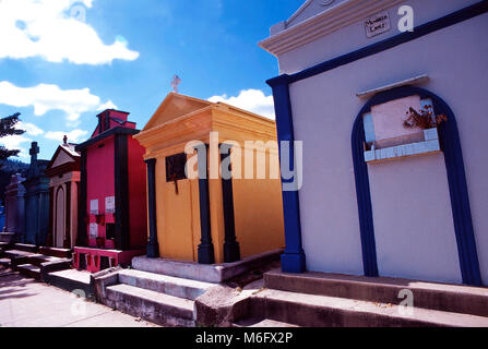 Chichicastenango Guatemala,Cimetière Banque D'Images