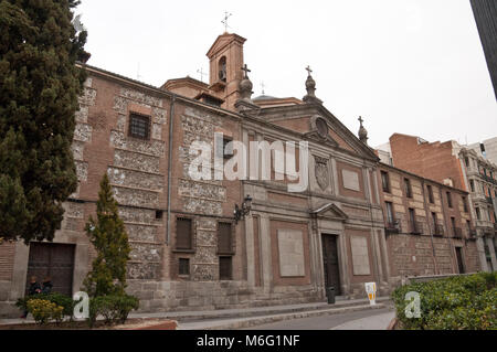 Le couvent de Las Descalzas Reales (Monasterio de las Descalzas Reales) est un monastère royal situé à Madrid, Espagne. Banque D'Images