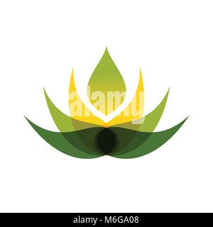 Abstract Multiplier fleur de lotus Symbole Vecteur Conception Logo Graphique Illustration de Vecteur