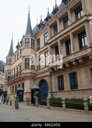 Palais grand-ducal, la Ville de Luxembourg Banque D'Images